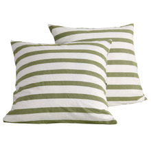 Maeve Yard-Dyed Washed Cotton European Pillowcases (Set of 2)